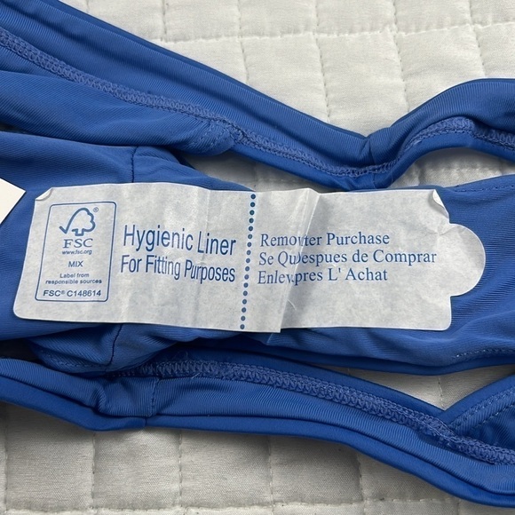 Andie Swim The Caicos Bikini Bottom in Horizon Blue Size Large NWT - Picture 9 of 9